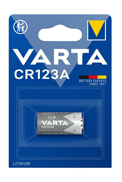 Varta CR123A Photo Lityum Pil – Tekli