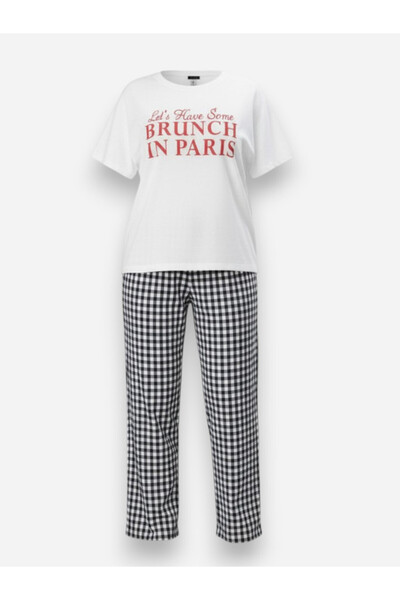 Victor and Jane Women's Graphic Short Sleeve Pyjama Set
