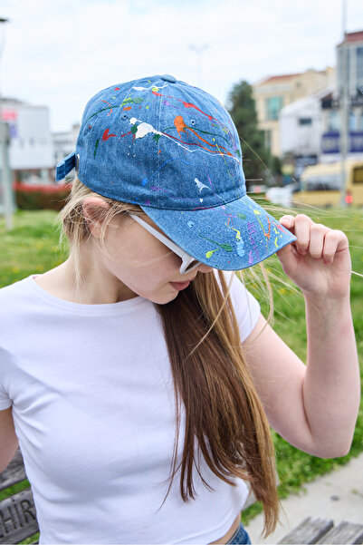 Moda Days Γυναικείο καπέλο με κέντημα, ρυθμιζόμενο καπέλο, αθλητικό καπέλο μπ...