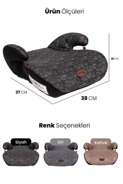 AFT BEBEK KOLTUK YÜKSELTİCİ BODSTER SİYAH YAŞ GRUP II-III/15-36 KG