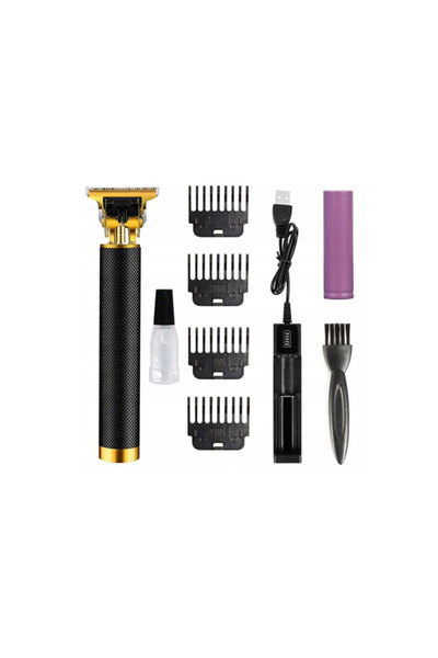 OEM Επαγγελματική κουρευτική μηχανή T9, για γένια, μαλλιά και σώμα, τρίμερ γε...