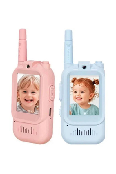 welcomein Ebeveynler ve Çocukları İçin Akıllı Kameralı Telsiz Kablosuz Walkie...