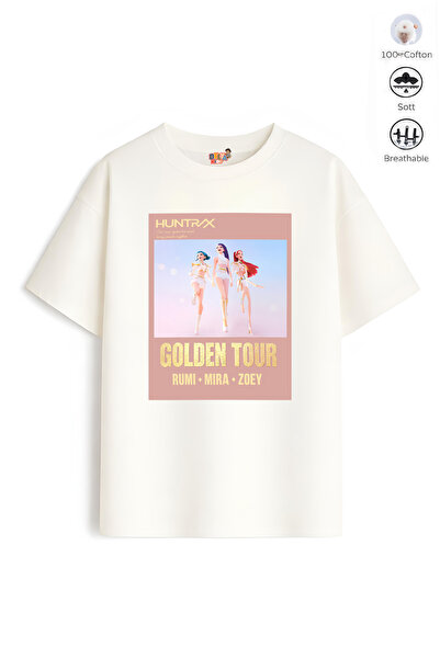 Belya Kids Wear Κοριτσίστικο μπλουζάκι Full Fit Hun Design 15 Oversize