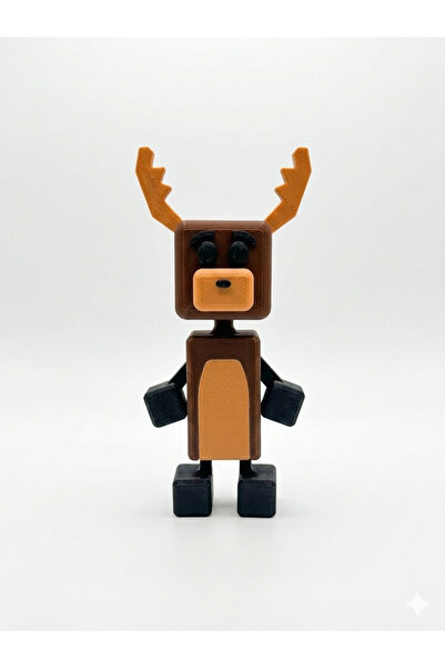 Super Bear Adventures BOSS Geyik 3D Oyuncak - Hareketli Figür