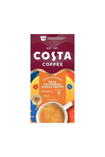 Costa Coffee Νεσπρέσο Κολομβιανή Καβούρδιση Εσπρέσο 10 Κάψουλες