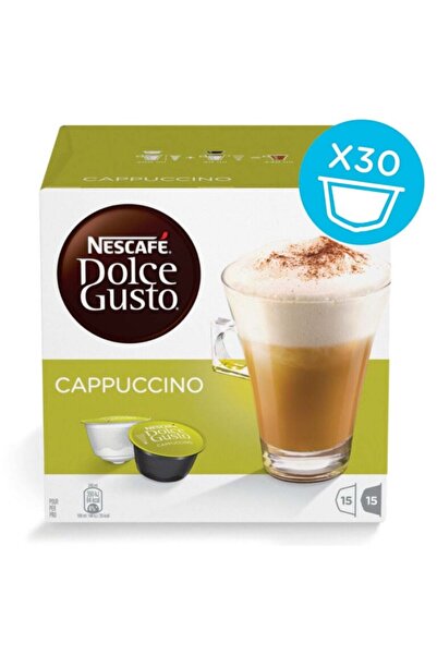 Nescafe Κάψουλες Καπουτσίνο Nescafé – Συμβατές με Dolce Gusto, 30 τεμάχια