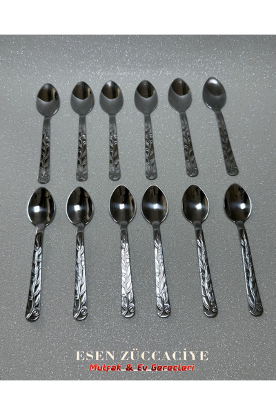 shop 12 Parça ÇETE Çay Kaşığı 18/10