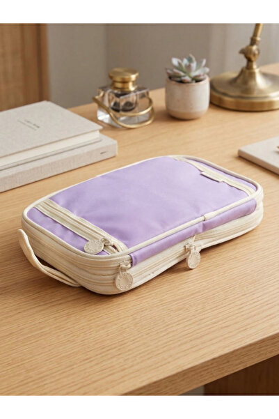 Dörtel Tedarik Επεκτάσιμη θήκη μακιγιάζ με 2 θήκες για στυλό