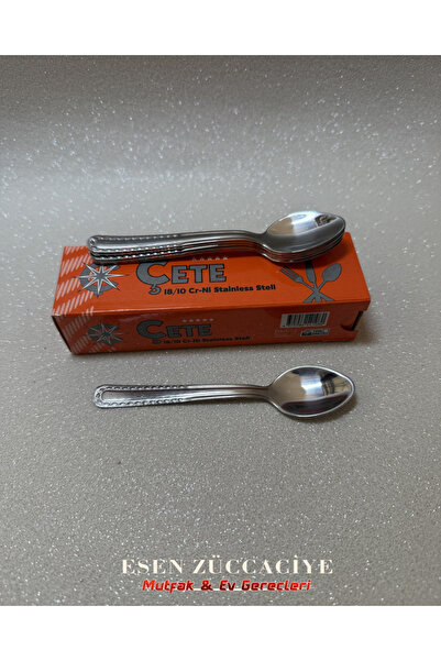 shop 12 Parça ÇETE Çay Kaşığı 18/10