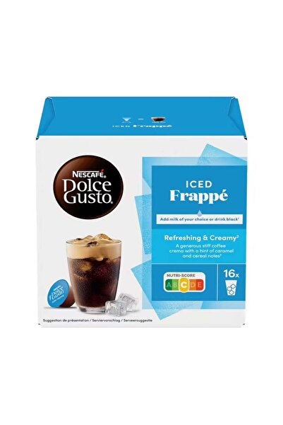 Nescafe Κάψουλες Παγωμένου Φραπέ Συμβατές με Dolce Gusto – 16 Κάψουλες