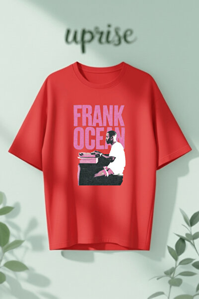 Vordevia Μπλουζάκι Frank Ocean Blond με στάμπα από βαμβάκι σε μεγάλο μέγεθος