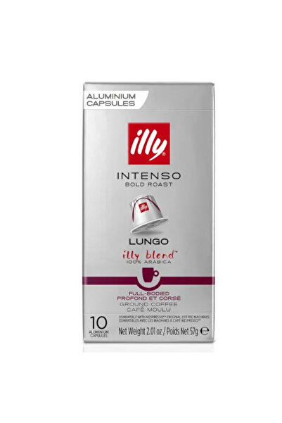 illy Intenso Lungo – Κάψουλες συμβατές με Nespresso 10 τεμάχια (Αυθεντικό Άρωμα)