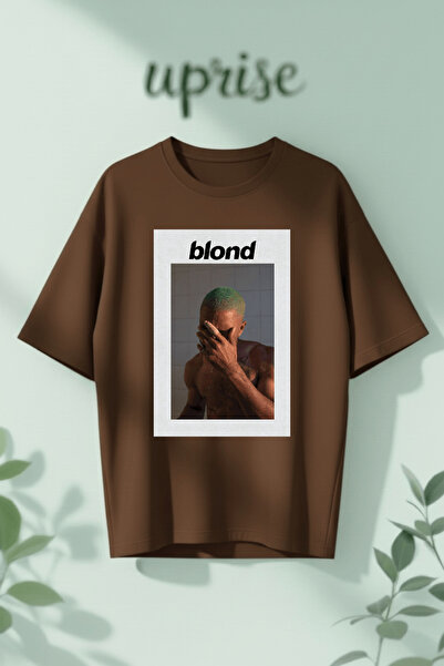 Vordevia Μπλουζάκι Frank Ocean Blond με στάμπα από βαμβάκι σε μεγάλο μέγεθος