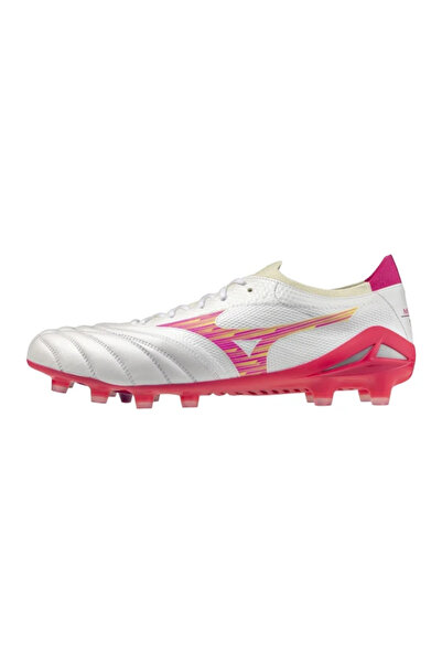 MIZUNO Morelia Neo 4 Beta Elite Erkek Krampon Beyaz / Pembe