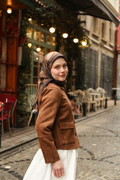 Hint İpek وشاح قطني منقوش MDLV09-07
