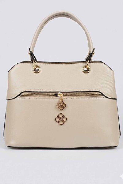 vynor atelier Γυναικεία τσάντα χειρός και ώμου σε μπεζ απόχρωση - Κομψό σχέδι...