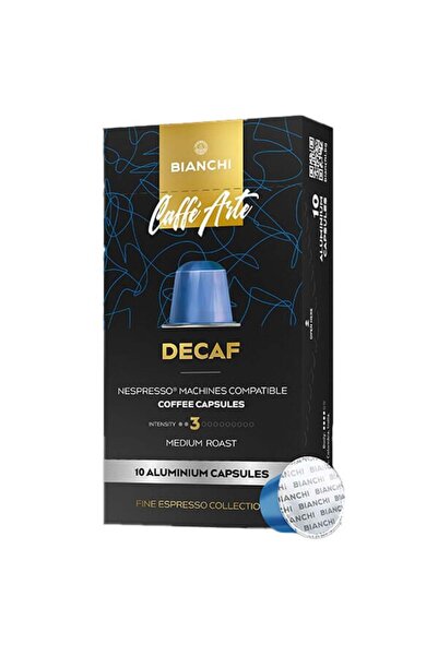 Bianchi Coffee Κάψουλες Εσπρέσο Ντεκαφεϊνέ Συμβατές με Nespresso 10 κάψουλες