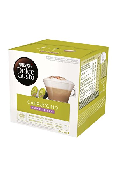 Nescafe Nescafé Καπουτσίνο Λεπτές & Ελαφριές Κάψουλες – Συμβατές με Dolce Gus...