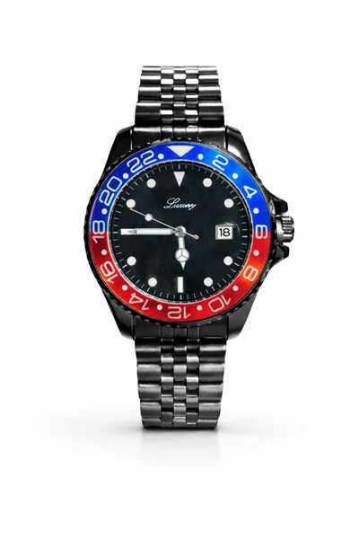LUXURY Men's Watch with Steel Strap Brand