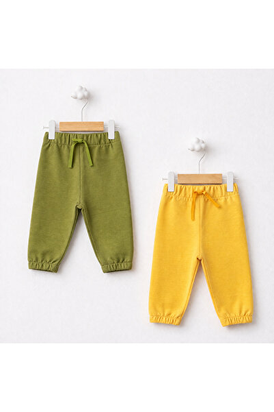 For My Baby Baby 2-Piece Cotton Jogger Pants Set