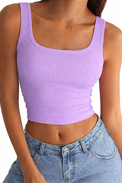 ÖZ PAMUK Καμιζόλα με τετράγωνο λαιμό και τιράντες