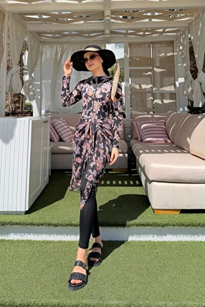 Sezi Moda Giyim Tül Detay Mayo