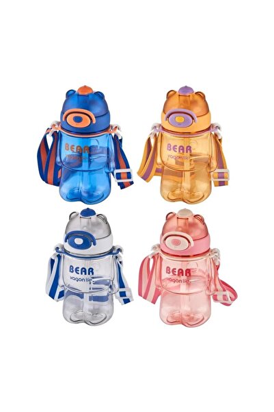 Vagon Vagonlife 800 ml Bear Series Children's Water Bottle (Mixed Color 1 Piece)
