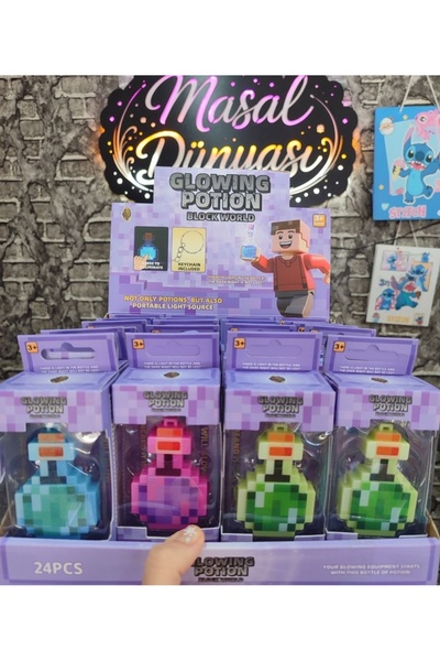 senacacollection Minecraft Işıklı Anahtarlık 1 ADET