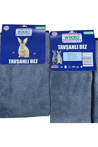WİKRO Wık Mirofiber Tavşanlı Cila Bezi (50X70)