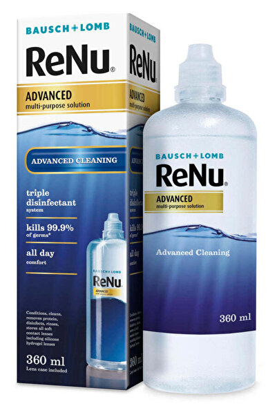 Montreal Bausch Lomb Renu Advanced πολυλειτουργικό διάλυμα φακών 360 ml (1 τε...