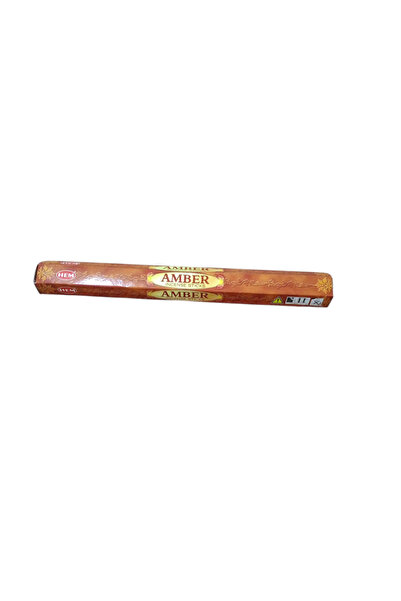 Hem Amber (Kehribar) Çubuk Tütsü – 20 Stick