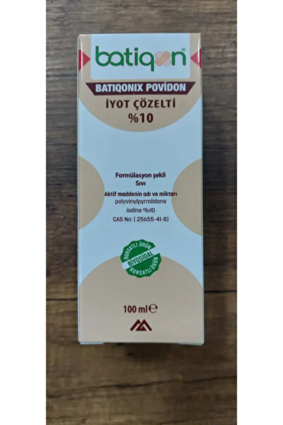 AQUA BATİKON/İSOSOL/POVİOFİX 100 ML ( 6 ADET )