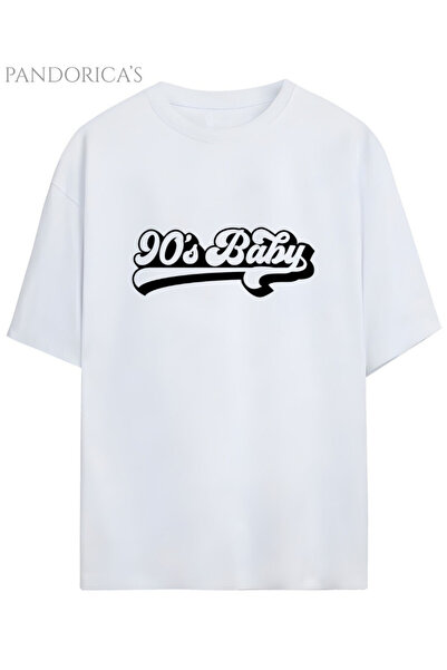 Grafftee Clothing Pandorica's retro dizajn serija "90'S BABY" majica sa print...