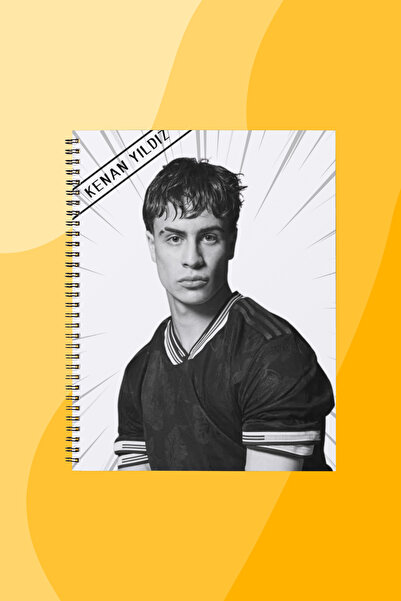 SEKİZELLİİKİ KENAN YILDIZ -BASKILI TASARIM DEFTER