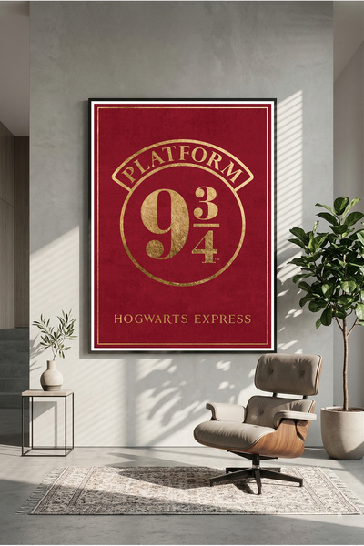 postercraft Harry Potter Platforma 9 3/4 Hogwarts Express Poster modern tip p...