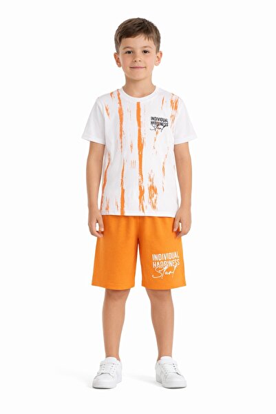 Cansın Mini Σετ δύο τεμαχίων - Πορτοκαλί - Midi