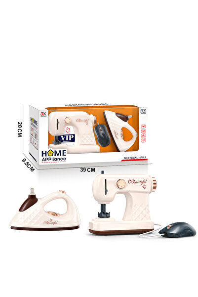 iTajir Luxury DIY Sewing and Ironing Set Toy for Kids - Interactive Sewing Ma...