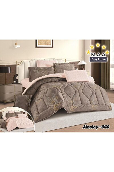 Moon Double-Sided Summer Bedspread 8 Pieces Floral