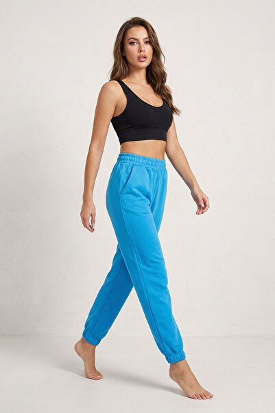 Hiccup MY FASHION Αθλητική φόρμα jogger με λάστιχο στη μέση