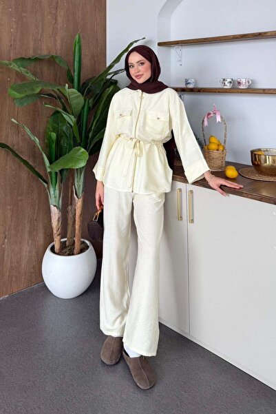 Hazamoda Havuş Cupra Σετ Κίτρινο