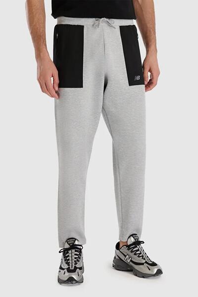 New Balance Ανδρικό γκρι μοντέρνο παντελόνι φόρμας