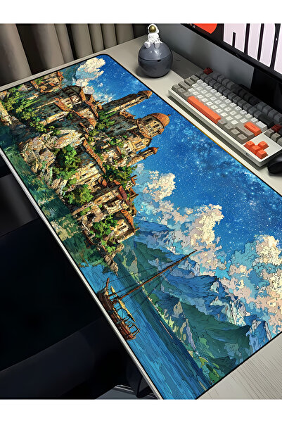 Charmbi Lindon, Sakin Şehir 40x90 Gaming Mouse Pad – Αντιολισθητική βάση, μεγ...