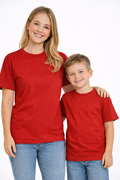 VODEXA Tricou combinat pentru mamă și băiat, supradimensionat, tricou twin, i...