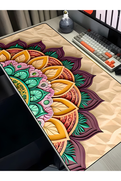 Charmbi Sando No Lotus Gaming Mouse Pad 40x90 XXL, Μεγάλο Χαλάκι Γραφείου, Αν...