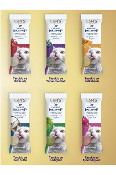 Cans GOURME LOLİPOP 5 ADET