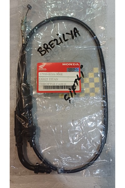 İtimat Honda TİTAN125 Çiftli gaz teli (KGA) brezilya model .fabrika