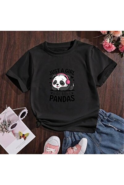 playwear Just a Girl Printed 100% Kids Unisex T-Shirt 5 6 -7 8-9 10 -11 12 Ye...