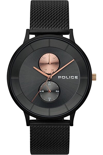 Police Mens Multi dial Quartz Watch with Stainless Steel Strap