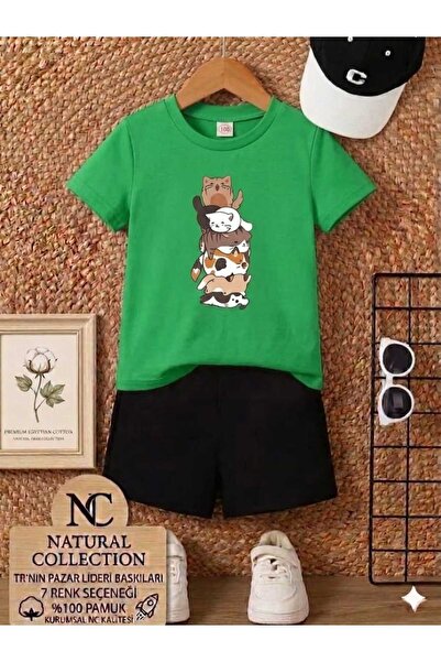 Nice Clothes Tricou și pantaloni scurți de vară pentru copii, unisex (design ...