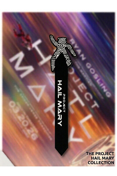 LUBIKO STUDIO Project Hail Mary Temalı Grace Kitap Ayracı - Bilim Kurgu Seris...
